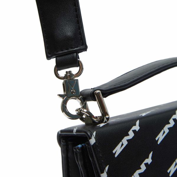 Сумка через плечо ZNY MONOGRAM SS22 Черная - фото 9
