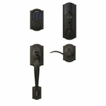 Дверной замок Schlage FE469NX, с поддержкой Wi-Fi, бронзовый