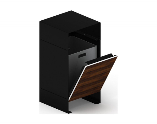 Урна парковая (черная) (под анкера) МФ 50.02.03-01