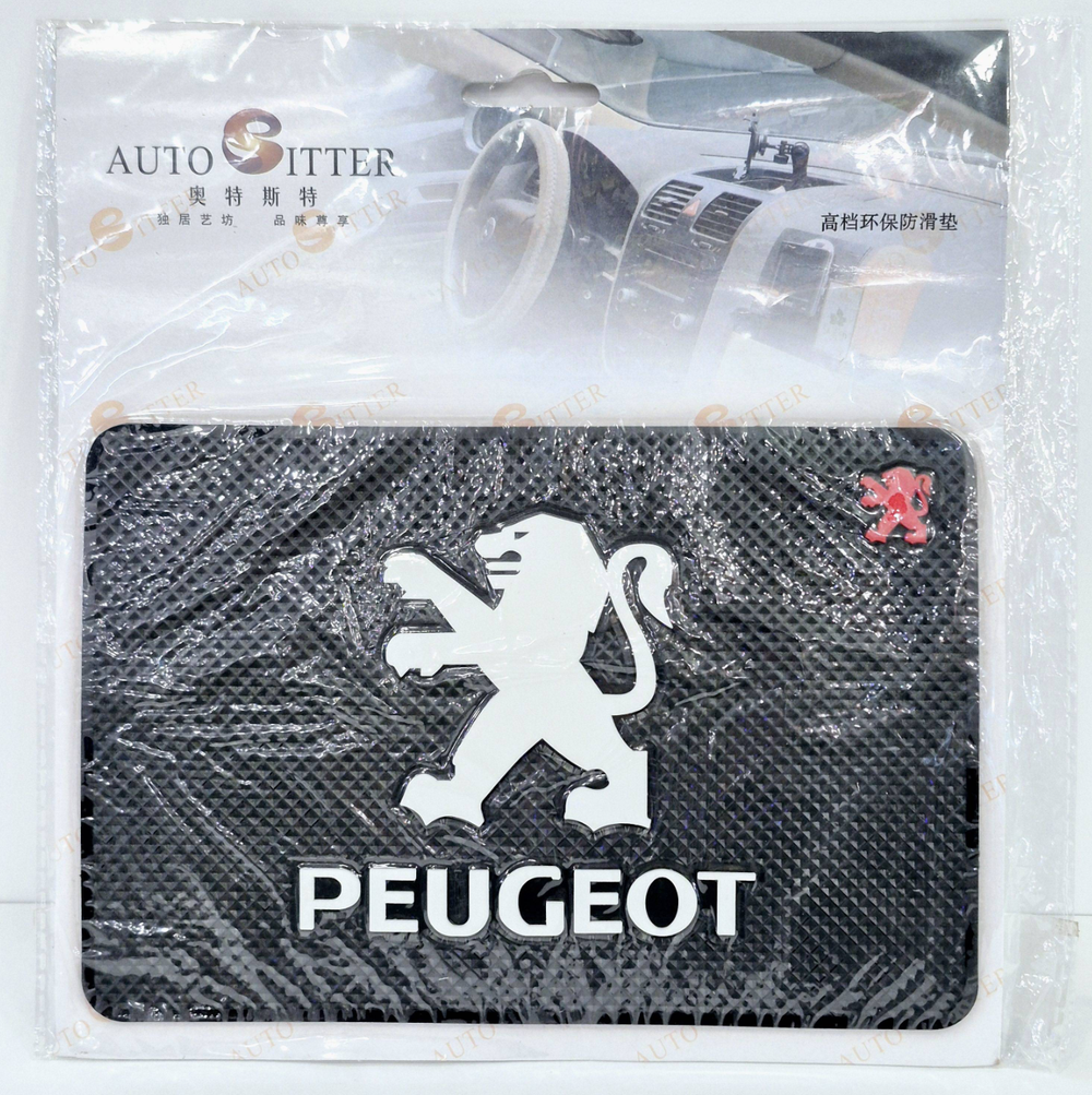 PEUGEOT / ЛЮКС Коврик на панель PEUGEOT - Пежо (1 шт.)