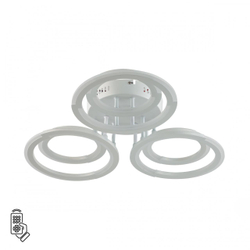 8028/80CL LEDIO LN25 000 белый, металл/акрил Потолочный светильник с ПДУ LED 80W 3000-6000К 220V OSAKA