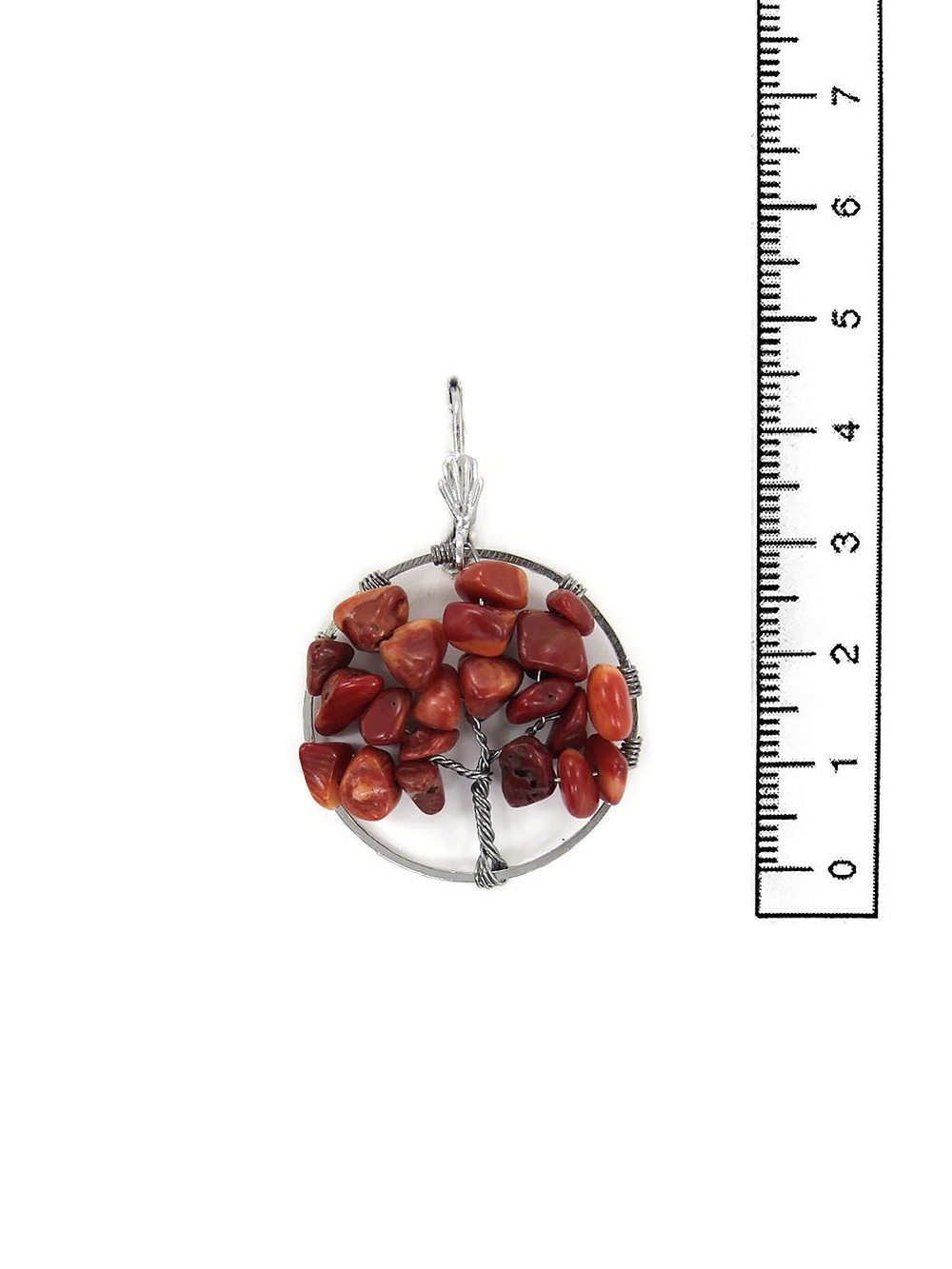 Серьги из коралла kose998-kr