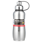 think, Thinksport™, спортивная бутылка с теплоизоляцией, серебристая, 750 мл (25 унций)