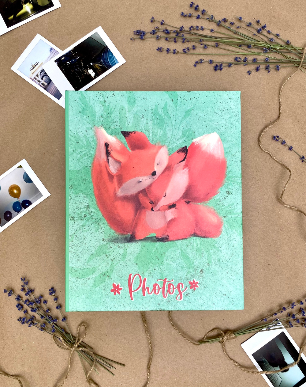 Фотоальбом на 200 фото 10х15 см, пластик. листы foxy life Лисья жизнь