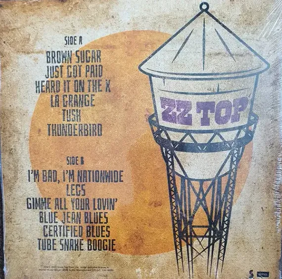 ZZ Top – Raw - Tangerine - LP