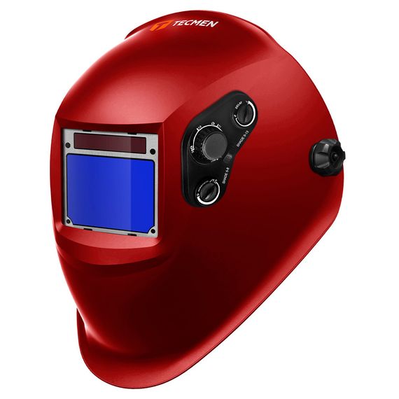 Маска сварщика Tecmen ADF - 730S TM15 красная
