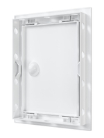 Люк ревизионный ЛР фланец 146х196 ручка 168х218 пластик EVECS