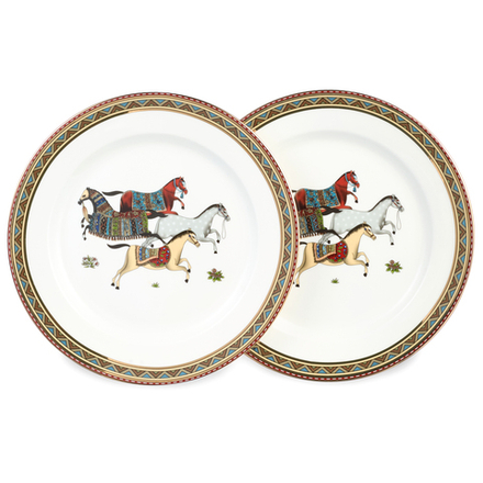 НАБОР ТАРЕЛОК ЗАКУСОЧНЫХ LEFARD "PASSAGE" 2 ШТ. 22,5 СМ (КОР=24НАБ.)