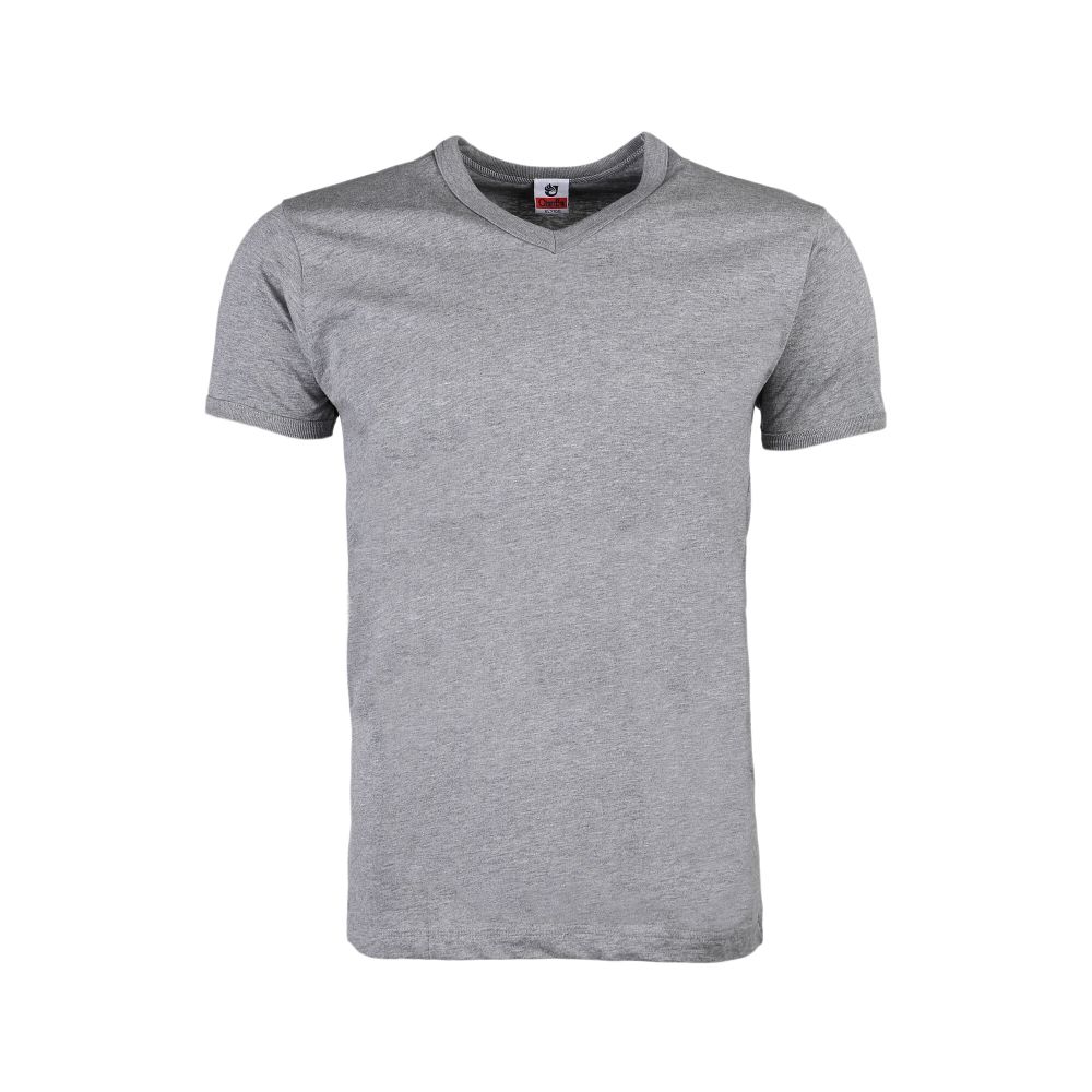 Футболка мужская с V- вырезом серая. Набор 2 штуки QianBA QB52470