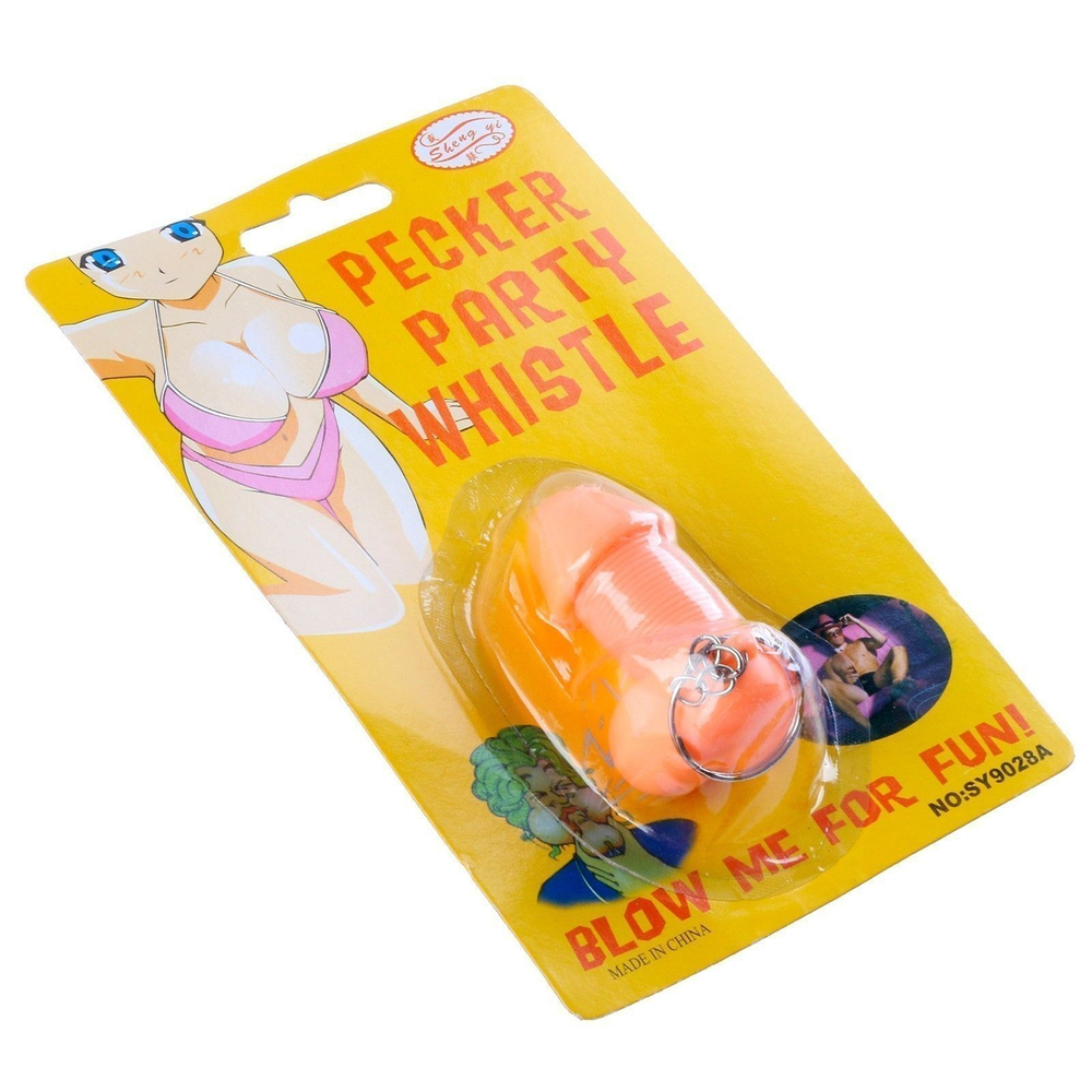 Брелок-пружинка «Размер не главное» (Цвет: телесный)