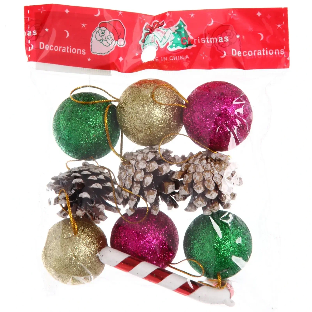 Набор украшений «Волшебный наборчик» 11*11 см (набор 10 шт), микс