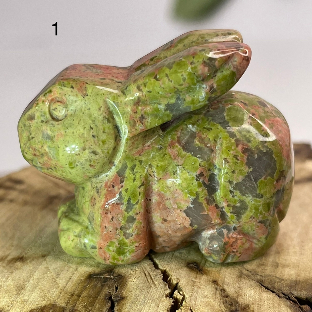 34539 Унакит Заяц фигурка 37*30мм
