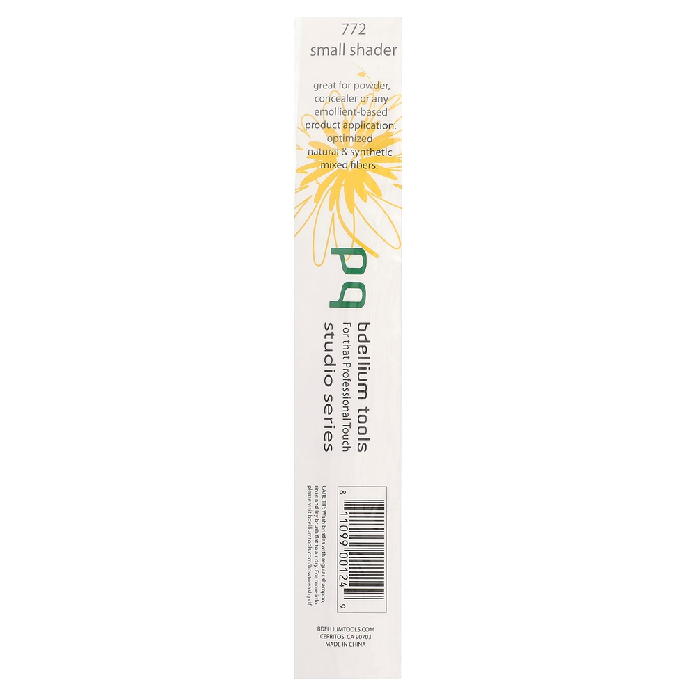 Bdellium Tools, Studio Series, маленькая кисть для растушевки, для глаз 772, 1 шт.