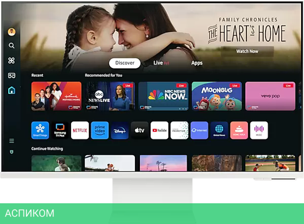 Smart монитор Samsung Smart M8 M80D LS32DM801UIXCI