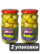 Перцы острые в рассоле Mevsim Biberiye Tursusu 360 г x 2 шт