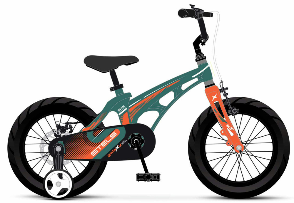 Детский велосипед Stels Galaxy KMD 14" Z010 (2024)
