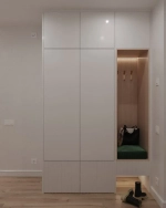 Мягкие панели и сиденье в прихожую