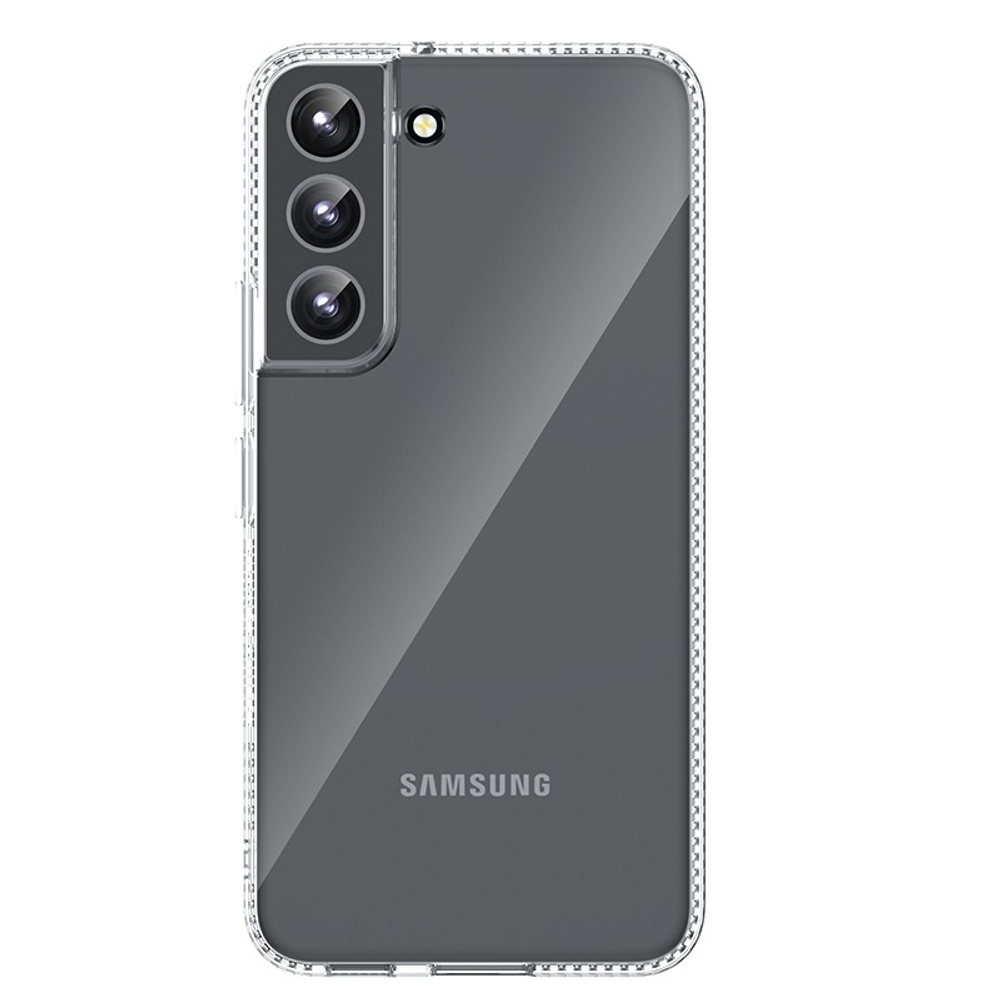 Усиленный прозрачный чехол для Samsung Galaxy S22+ Плюс, серия Clear от Caseport