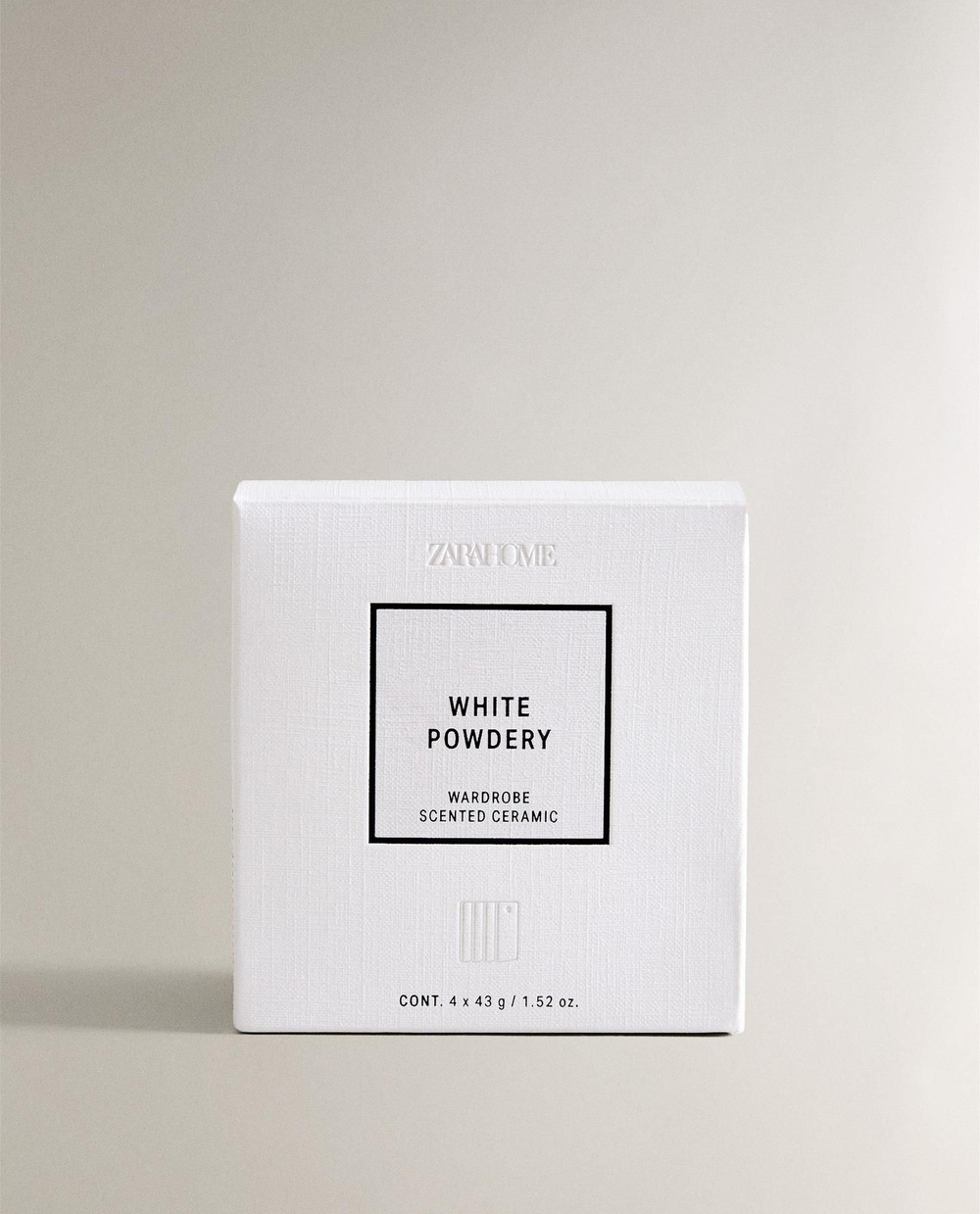 Zara Home - Набор ароматических блоков white powder (4 блока в наборе)