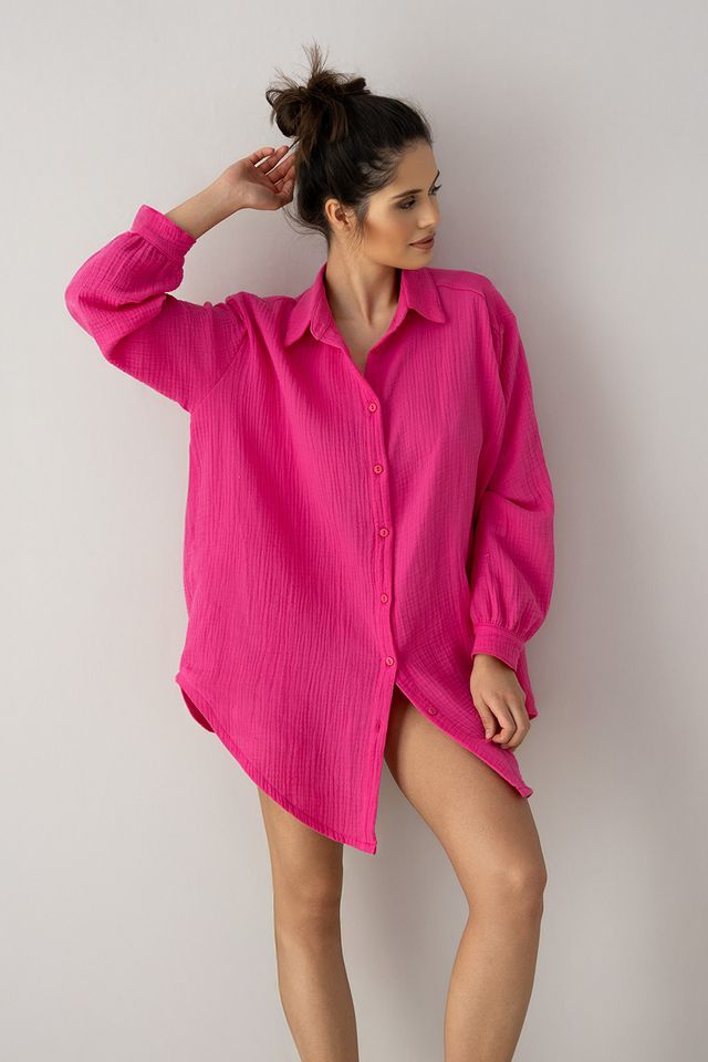 Ярко-розовая сорочка Magenta