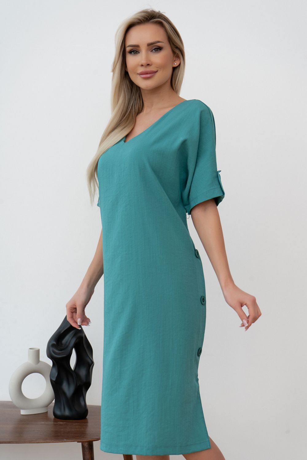 Платье Белана (полынь) Р11-1038/4 Nikol