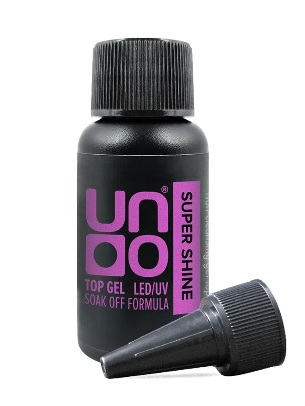 Uno Super Shine Gel Top - Верхнее покрытие без липкого слоя, 30мл