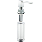 Дозатор для жидкого мыла, Gappo, встраиваем, 300 мл, хром, G404