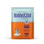 Паучи Buddy&Sol PREMIUM ADULT для взрослых кошек утка в соусе 85 г