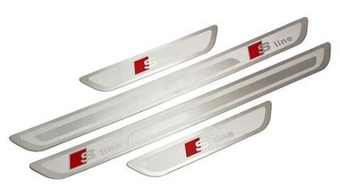 Накладки на пороги S-line (AUDI Q5 и др) KING