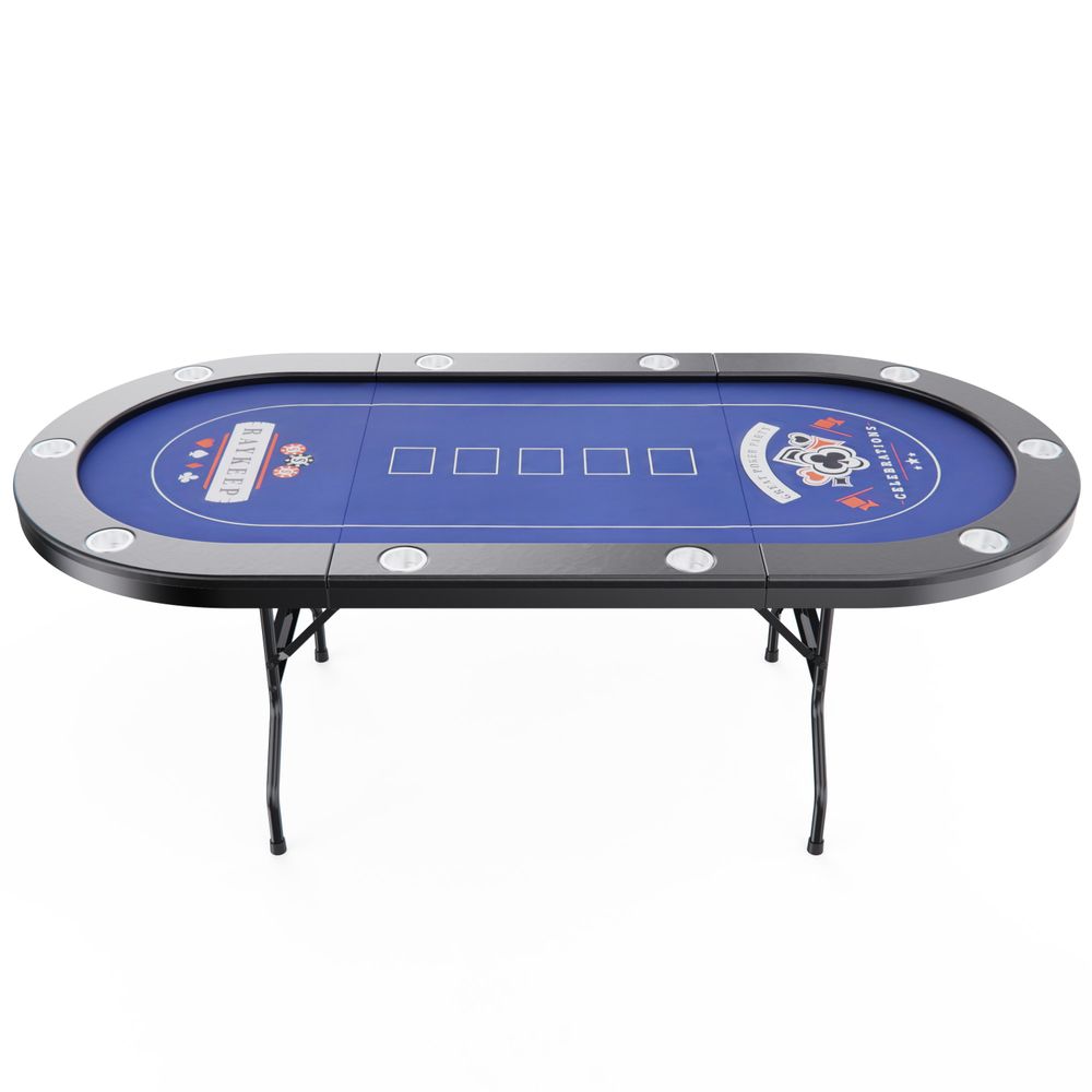 Игровой стол – покер DFC RAYKEEP 84&amp;quot;, на 10 мест, складные ножки