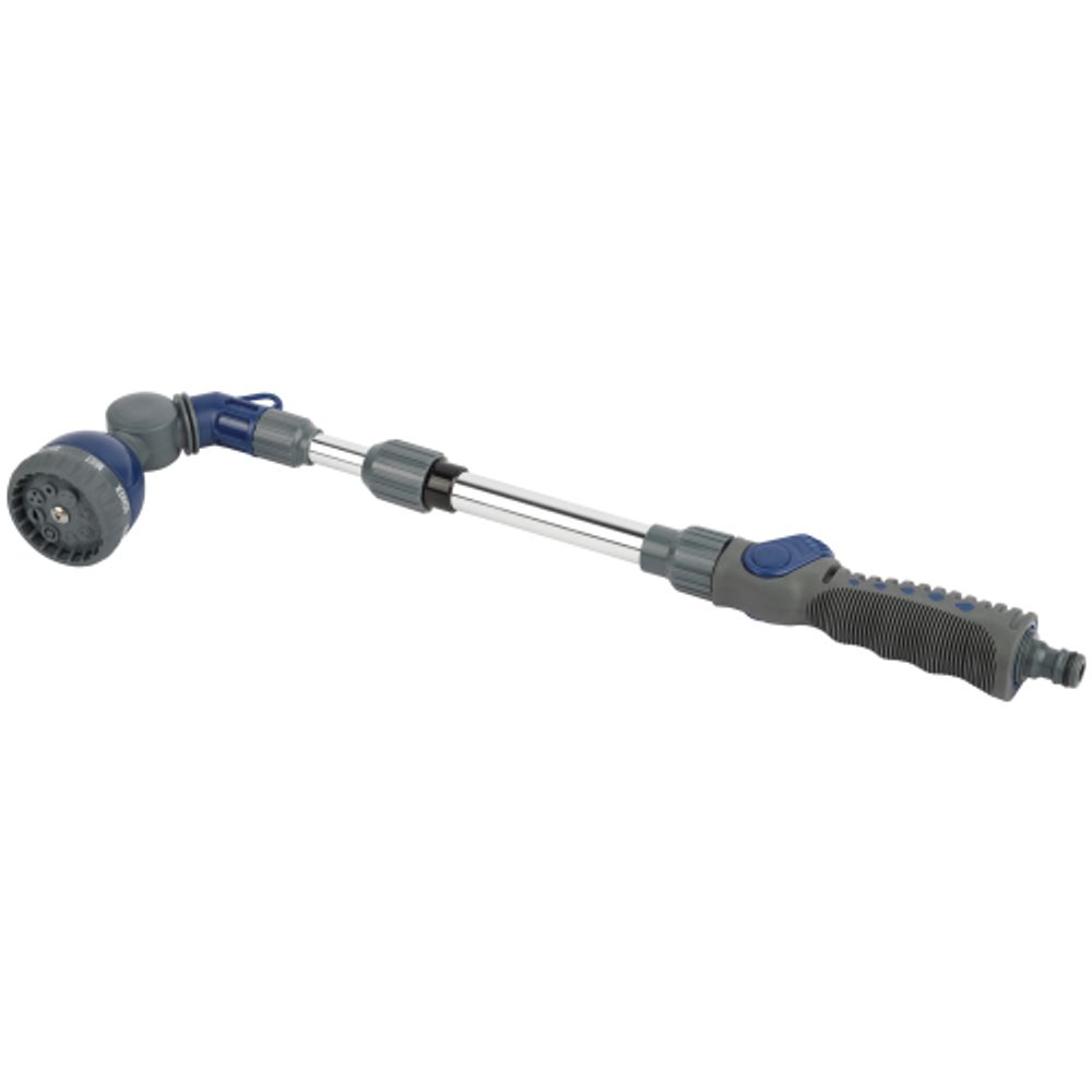 Пистолет распылитель для полива GREEN APPLE GACHW-618 телескопический, 46 см - 61 см, 8 режимов | Аксессуары для полива Green Apple