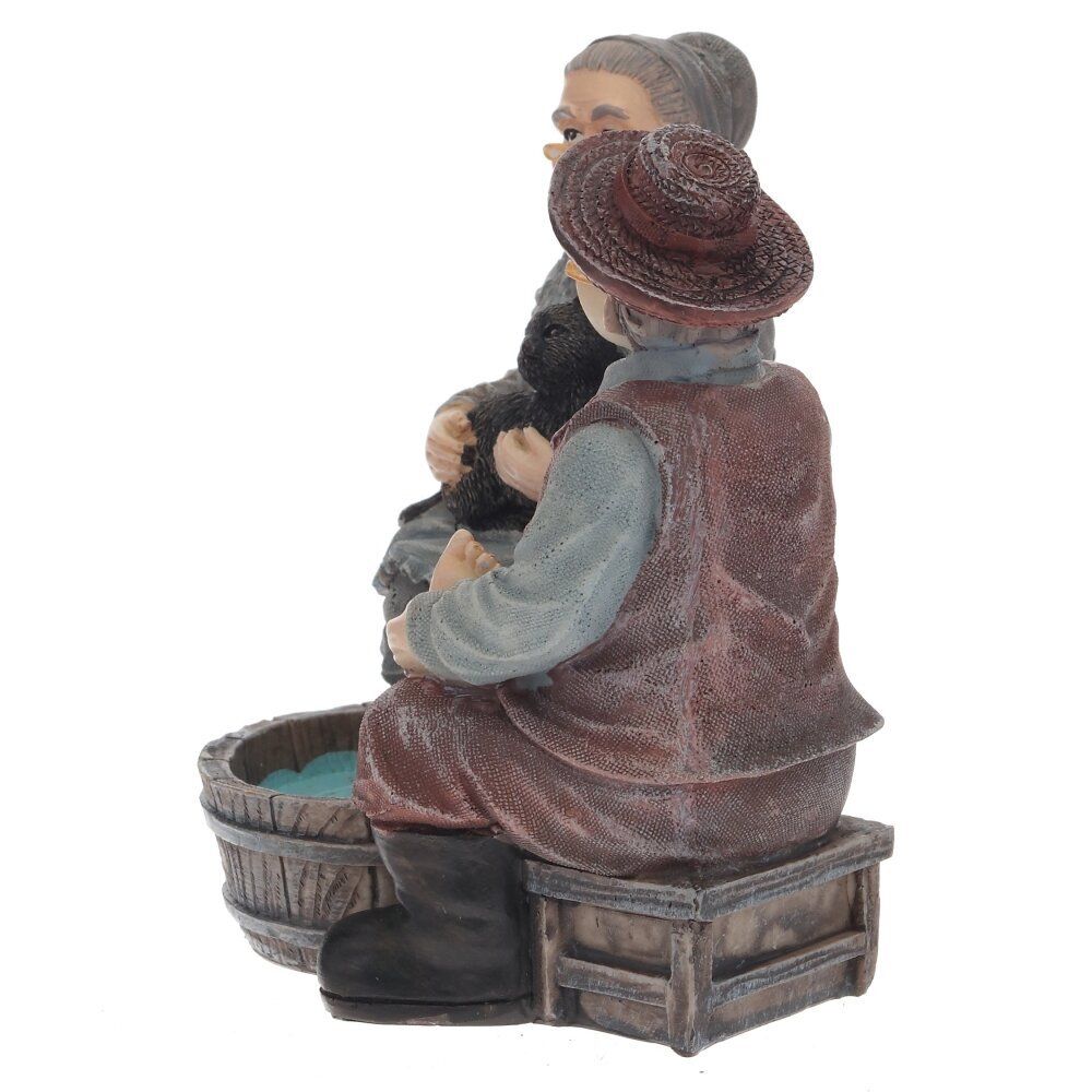 GAEM Фигурка декоративная "Бабушка с дедушкой", L11,5 W9,5 H12 см, 2в.