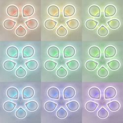 Citilux Транай Смарт CL235A150E RGB Умная люстра Белая