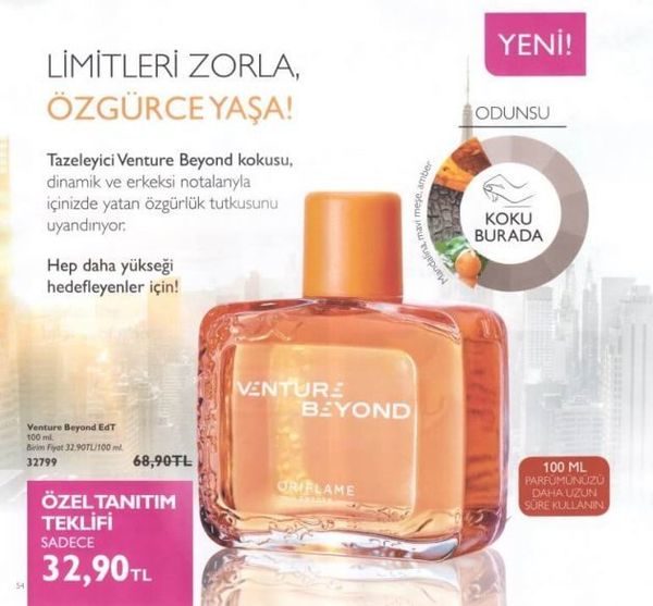Oriflame Venture Beyond