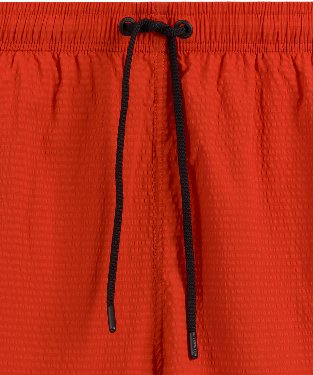 Пляжные шорты мужские Atlantic, 1 шт. в уп., полиэстер, темно-оранжевые, KMB-226