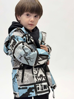 Парка демисезонная мембрана для мальчика 4-9 лет Милашка Сьюзи