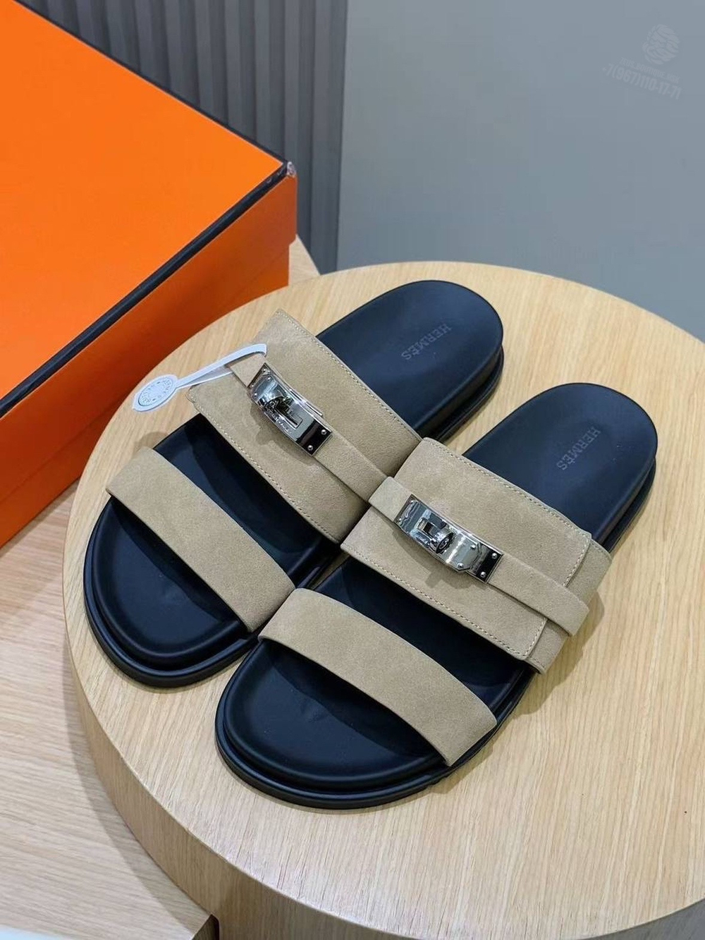 Шлепанцы Hermes Jackson