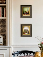 Картина настенная интерьерная в багетной раме 20*23 см