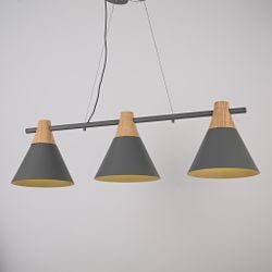 Реечный подвесной светильник NEXT Gray