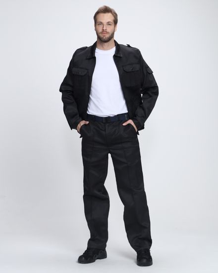 Костюм охранника "Дозор" брюки (черный)