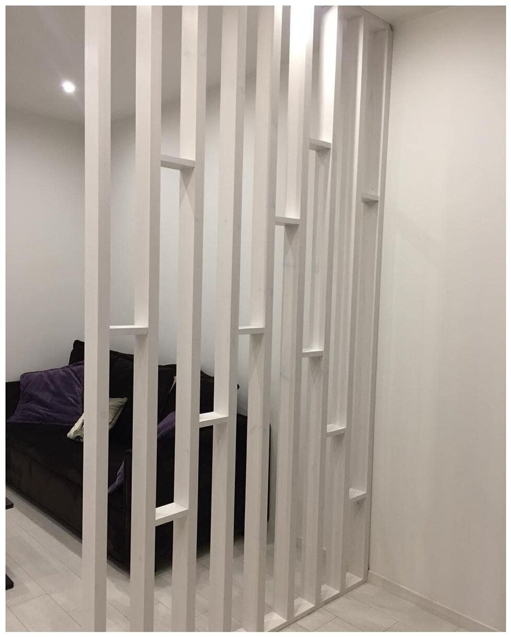 Дизайнерская перегородка из Сосны 45х100мм