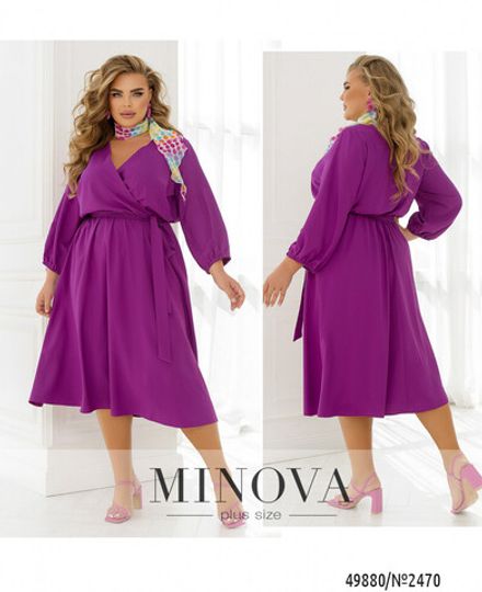 Платье 2470-фуксия Minova Фото 1
