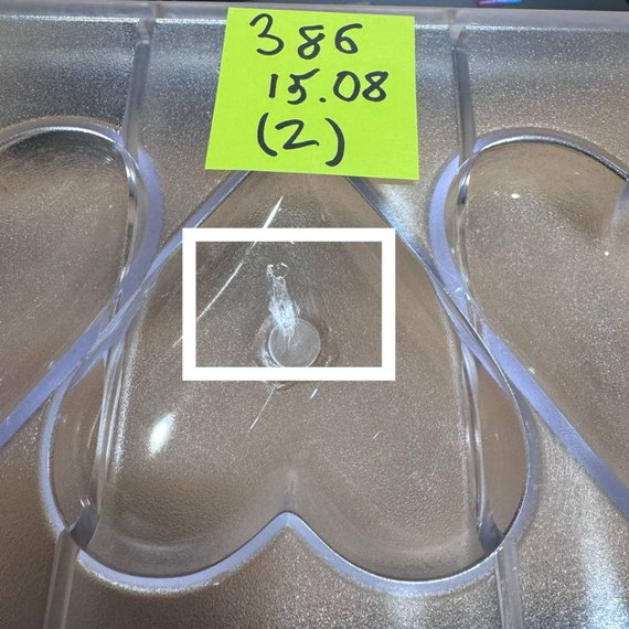 386-у | Форма для шоколадных изделий (275*175 мм)