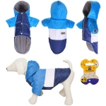 Куртка для собак мелких пород «TEPLO», на синтепоне, синий / голубой, размер L (45*34*29)