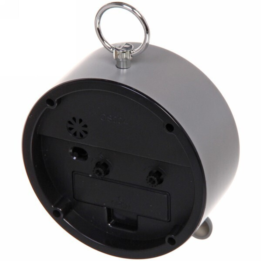 Будильник «Камея» круг серый D10см OS-004