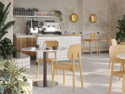 Стул барный Saga, ясень