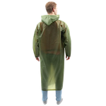Плащ-дождевик Следопыт PF-RC-15 80х131см на кнопках с капюшоном цв.Army Green -
