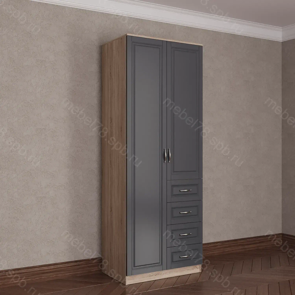 Шкаф распашной 2/4 (мадес)