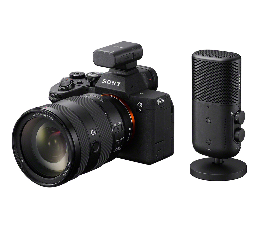 Беспроводной микрофон Sony ECM-S1, Bluetooth 5.3 LC3plus, MI Shoe / 3.5 мм / USB-C