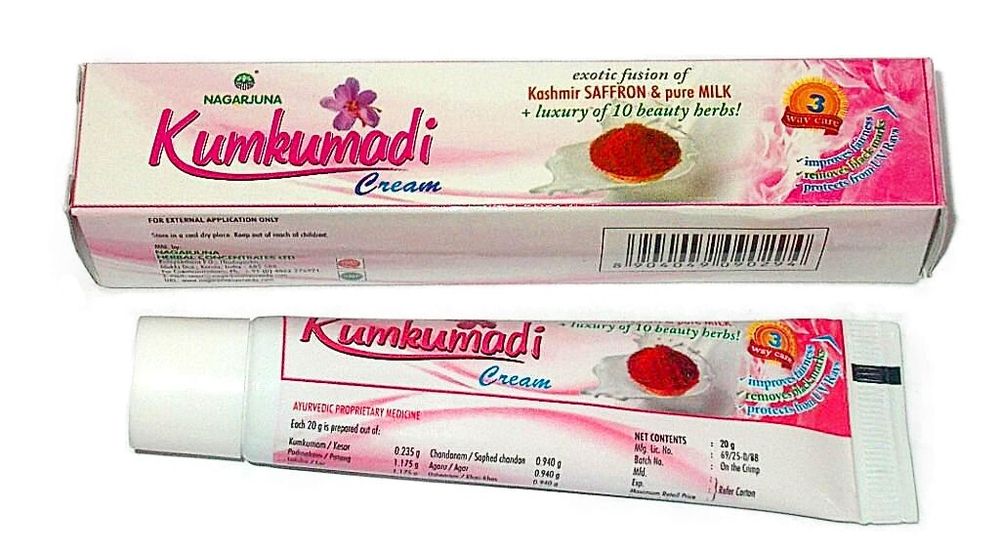 Крем Nagarjuna Кумкумади универсальный Kumkumadi Cream 20 г